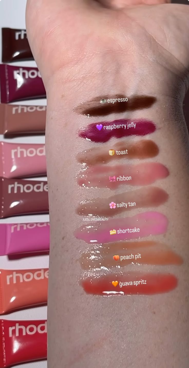 Rhode Peptide Hydrating Lip Gloss (10ml) | Moisturizing & Long-Lasting | Multiple Shades